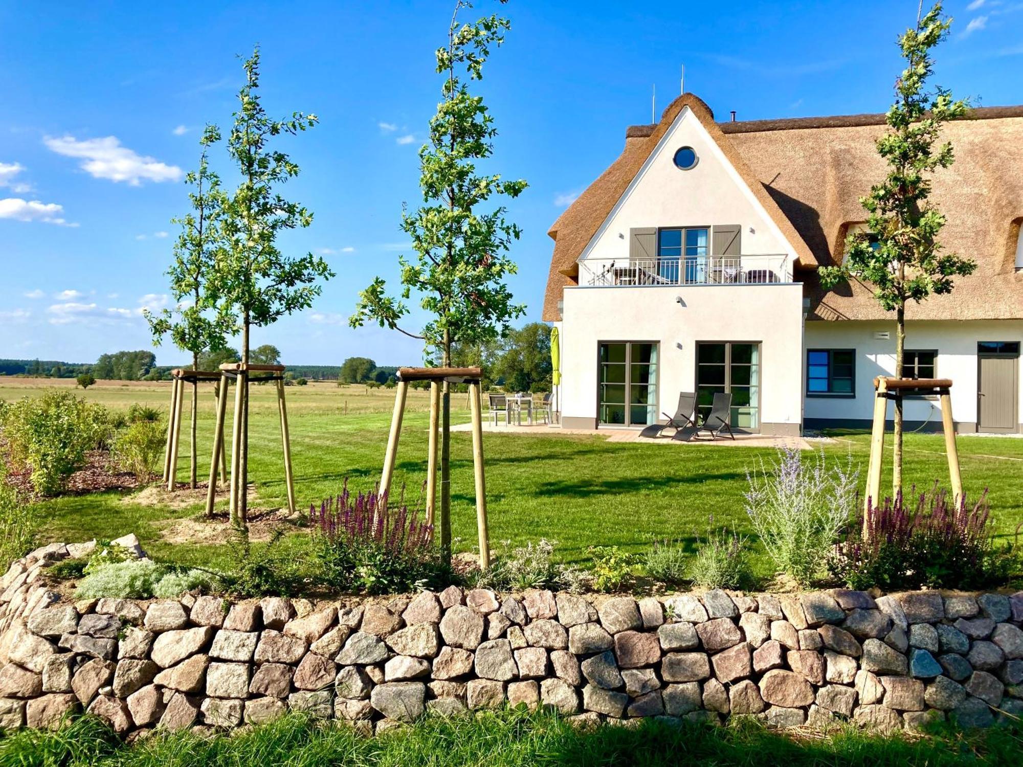 Villa Inseldomizil Stolpe - Urlaub Unter Reet Auf Usedom Stolpe auf Usedom Esterno foto