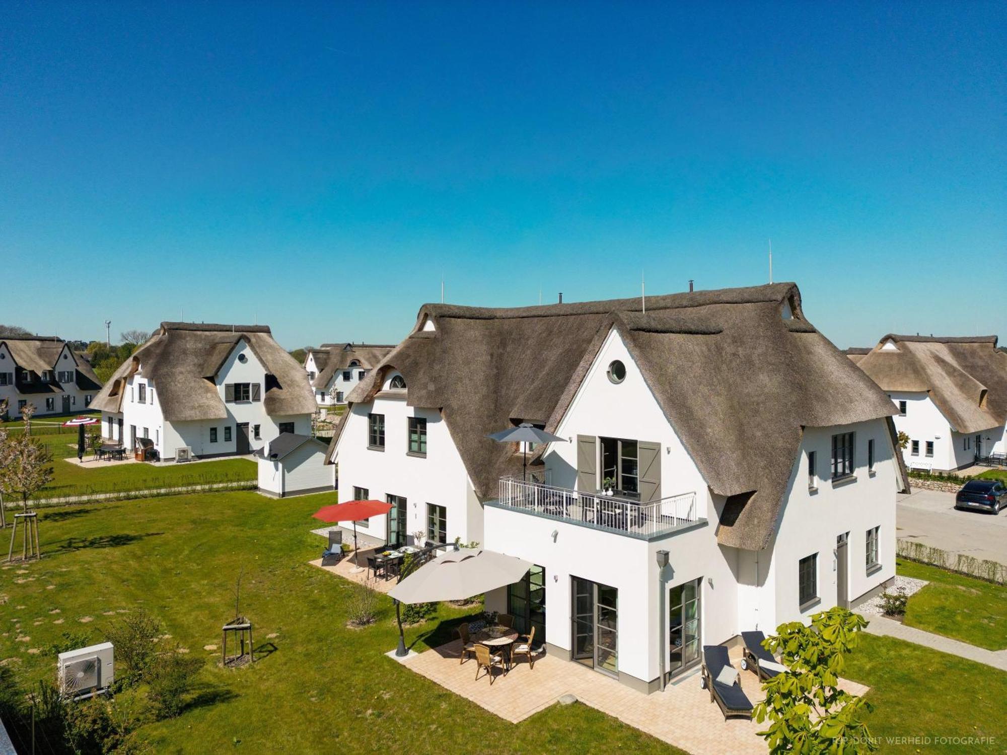 Villa Inseldomizil Stolpe - Urlaub Unter Reet Auf Usedom Stolpe auf Usedom Esterno foto