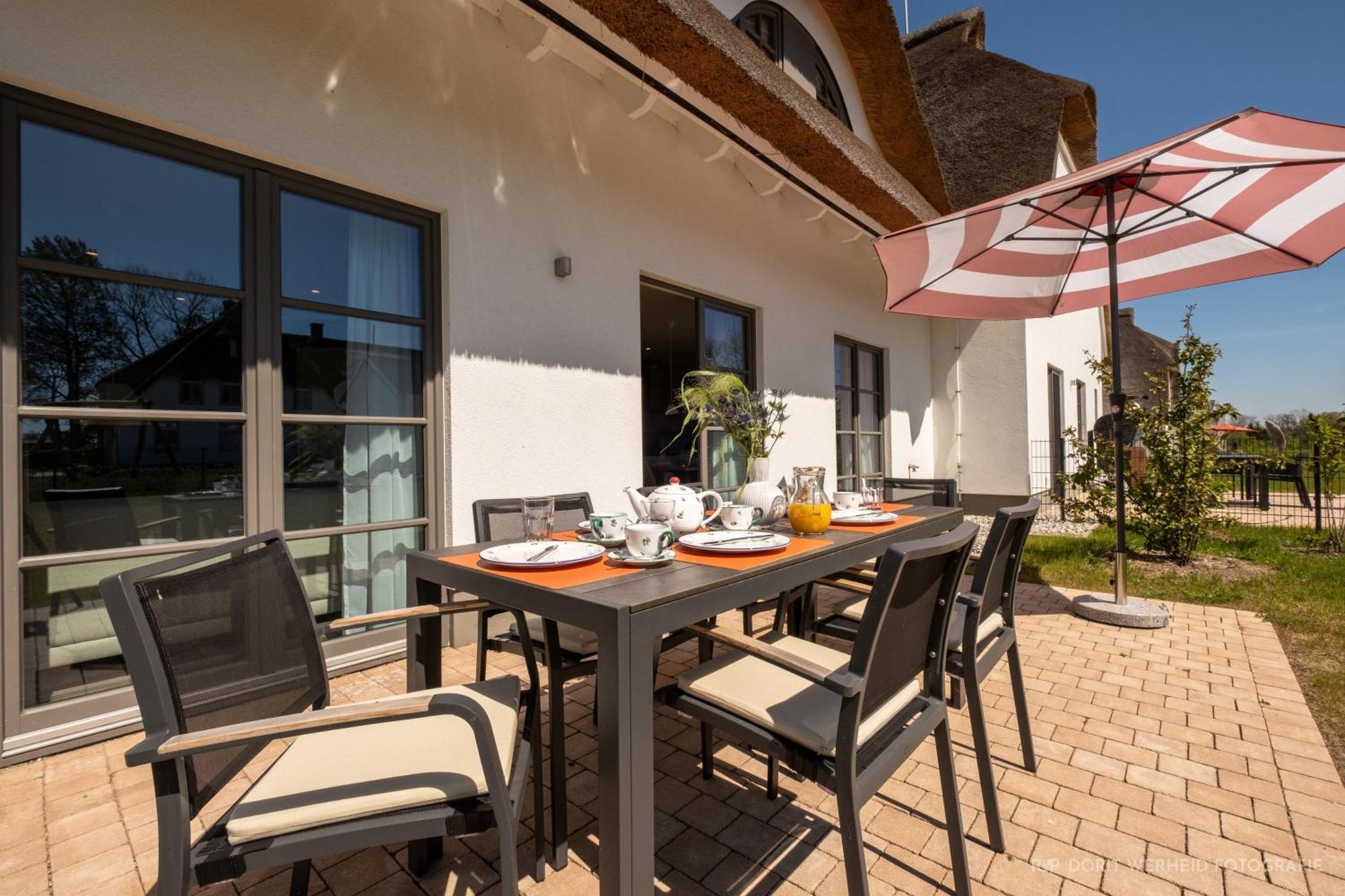 Villa Inseldomizil Stolpe - Urlaub Unter Reet Auf Usedom Stolpe auf Usedom Esterno foto