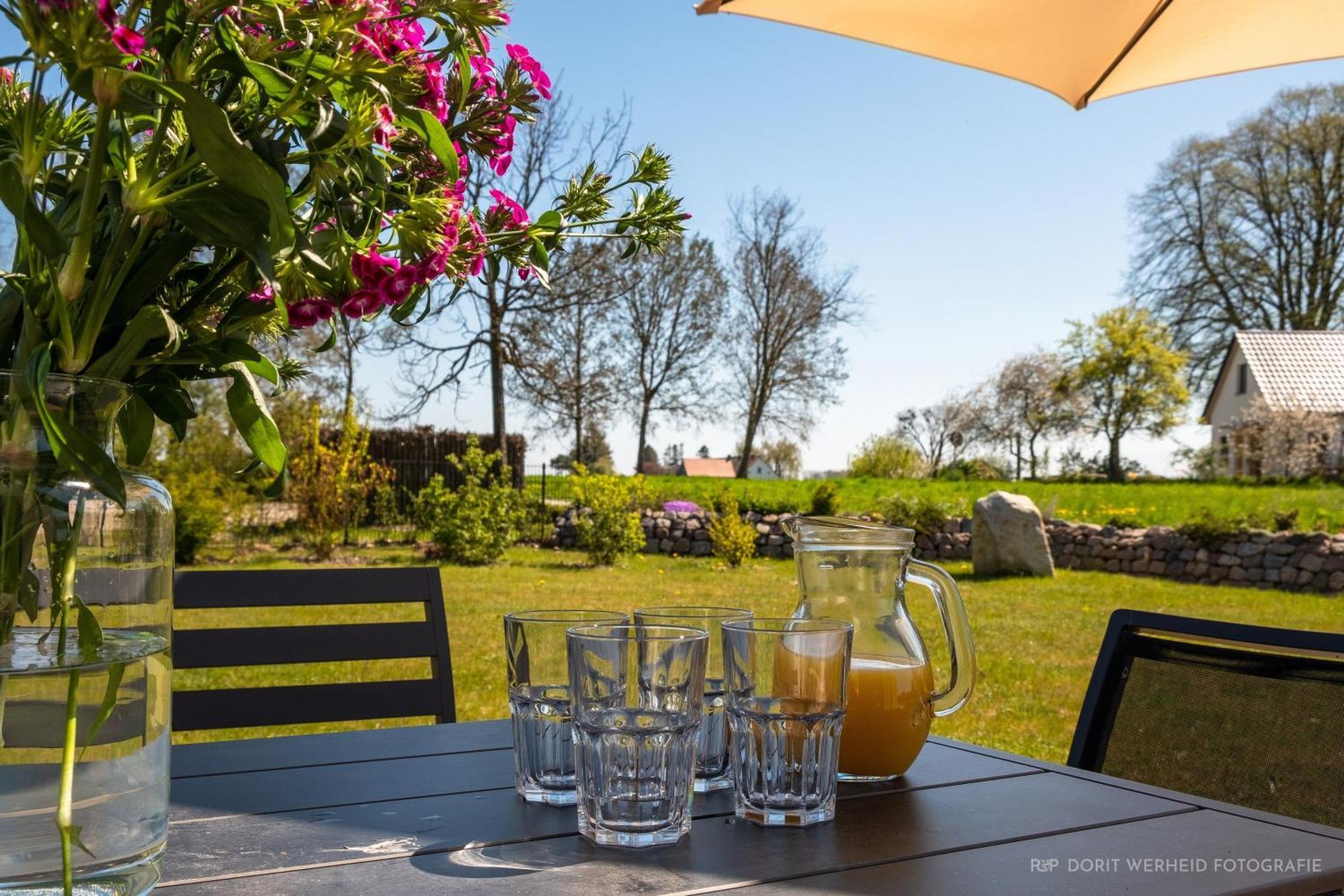 Villa Inseldomizil Stolpe - Urlaub Unter Reet Auf Usedom Stolpe auf Usedom Esterno foto