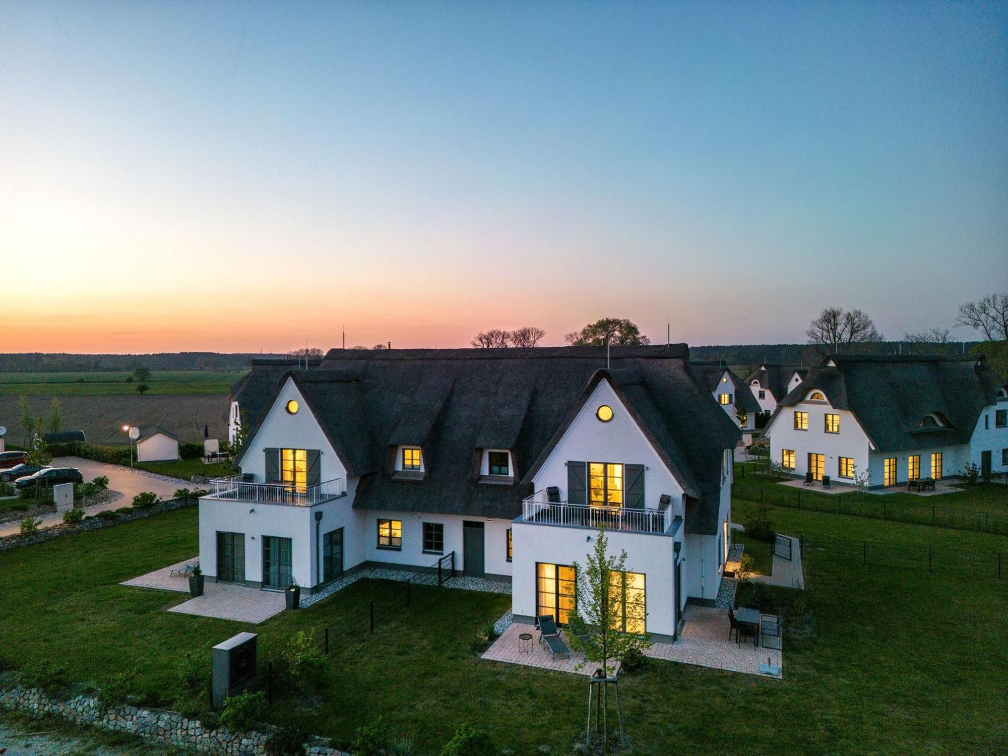 Villa Inseldomizil Stolpe - Urlaub Unter Reet Auf Usedom Stolpe auf Usedom Esterno foto