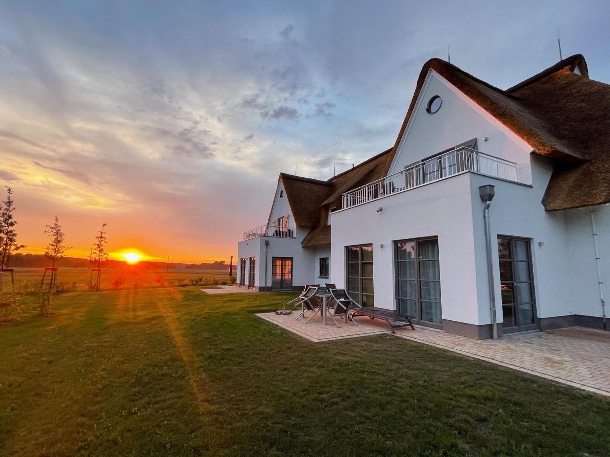 Villa Inseldomizil Stolpe - Urlaub Unter Reet Auf Usedom Stolpe auf Usedom Esterno foto