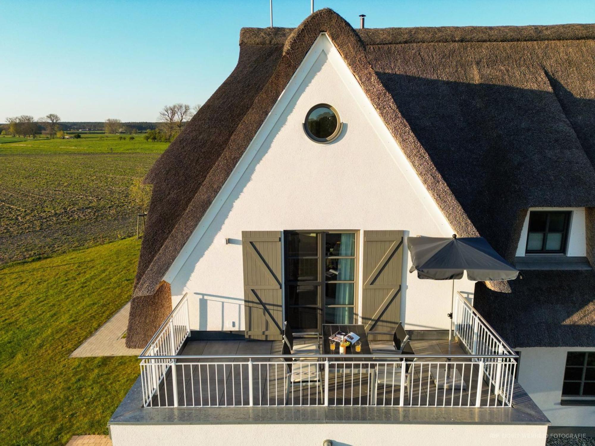 Villa Inseldomizil Stolpe - Urlaub Unter Reet Auf Usedom Stolpe auf Usedom Esterno foto
