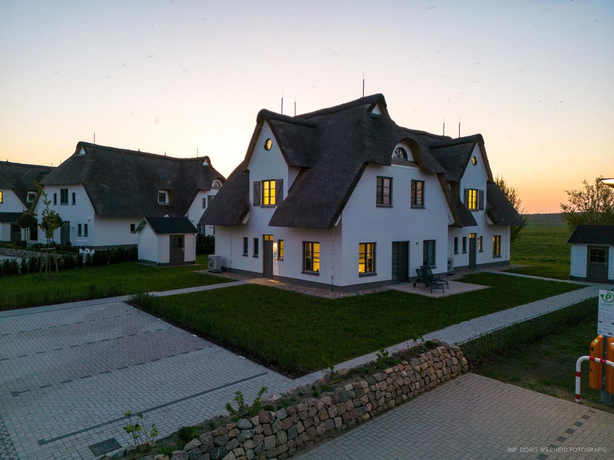 Villa Inseldomizil Stolpe - Urlaub Unter Reet Auf Usedom Stolpe auf Usedom Esterno foto