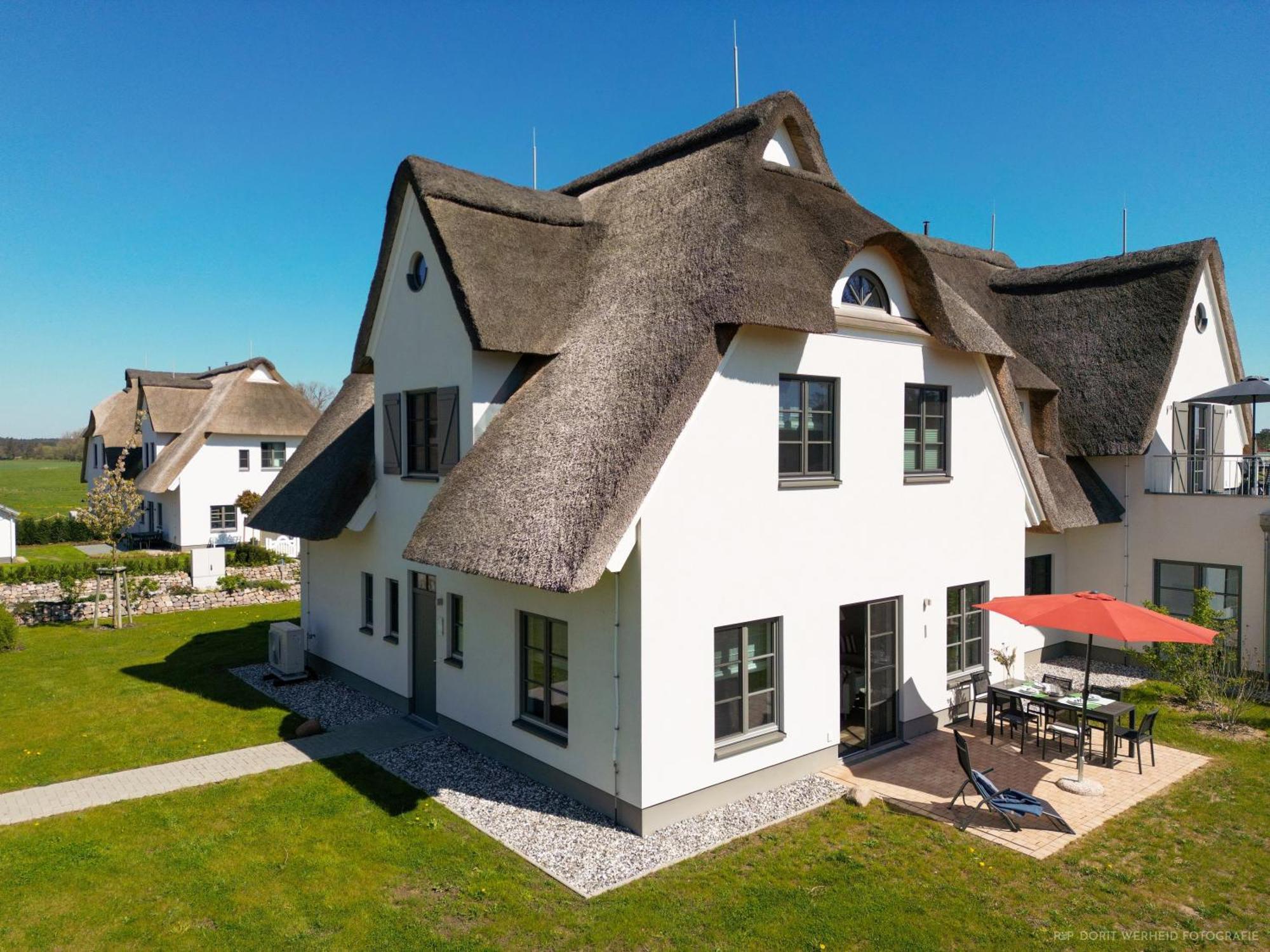 Villa Inseldomizil Stolpe - Urlaub Unter Reet Auf Usedom Stolpe auf Usedom Esterno foto