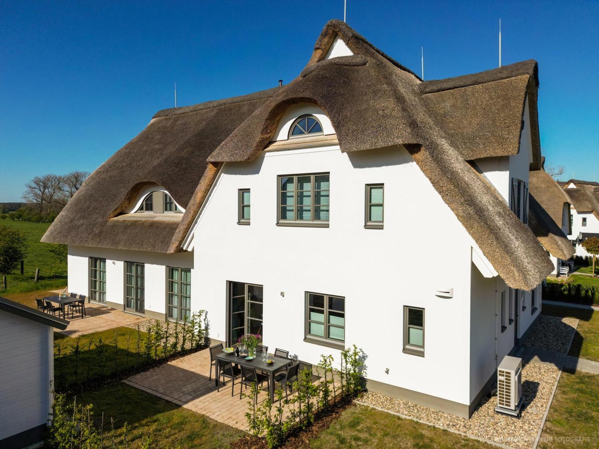 Villa Inseldomizil Stolpe - Urlaub Unter Reet Auf Usedom Stolpe auf Usedom Esterno foto