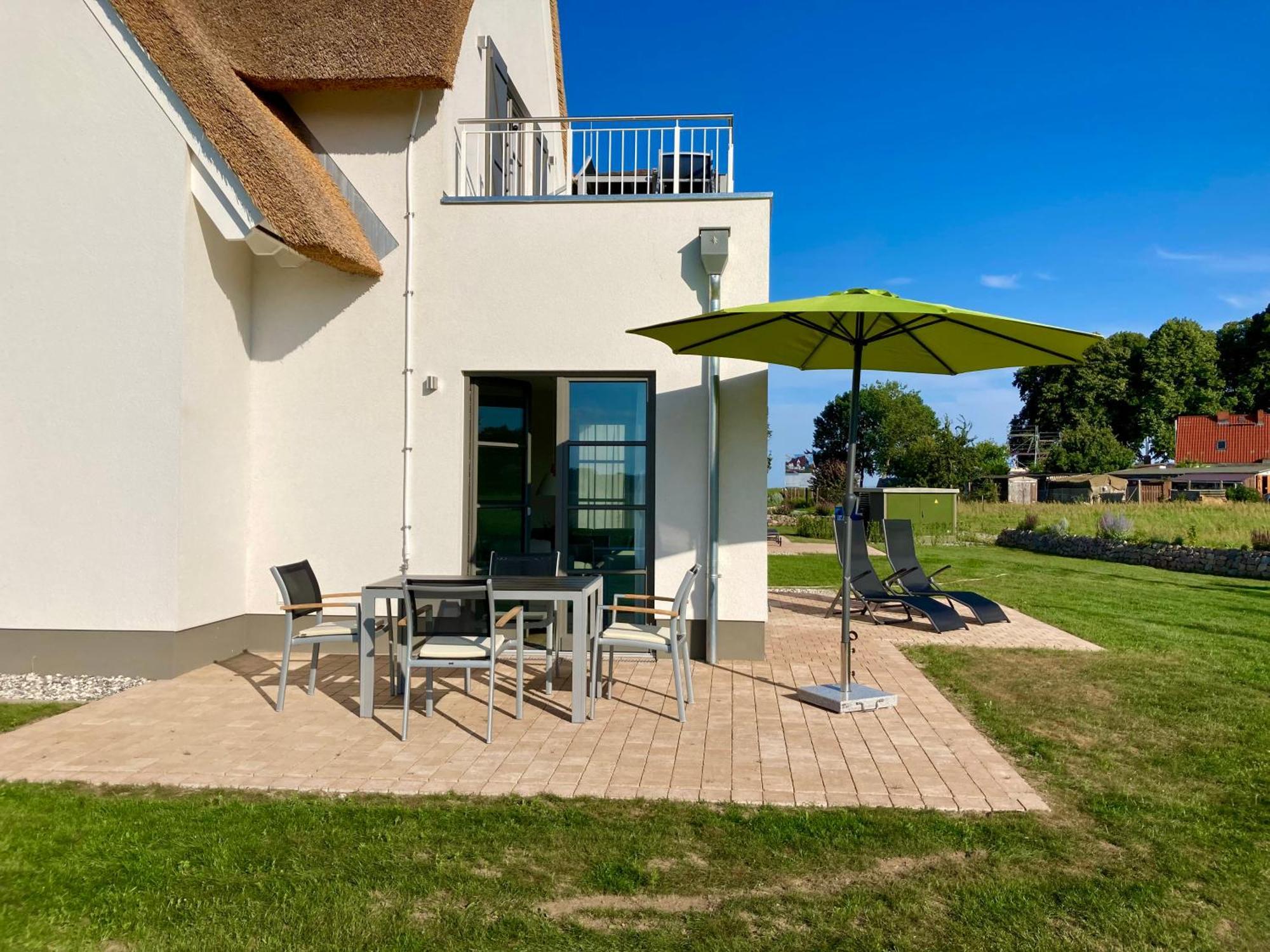 Villa Inseldomizil Stolpe - Urlaub Unter Reet Auf Usedom Stolpe auf Usedom Esterno foto