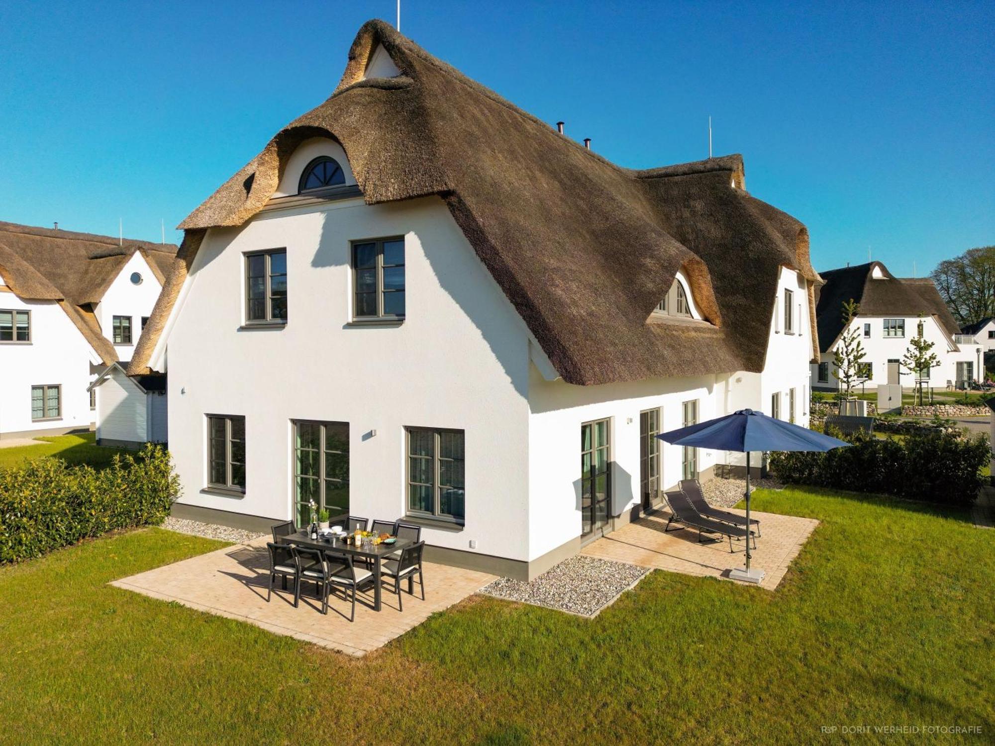 Villa Inseldomizil Stolpe - Urlaub Unter Reet Auf Usedom Stolpe auf Usedom Esterno foto