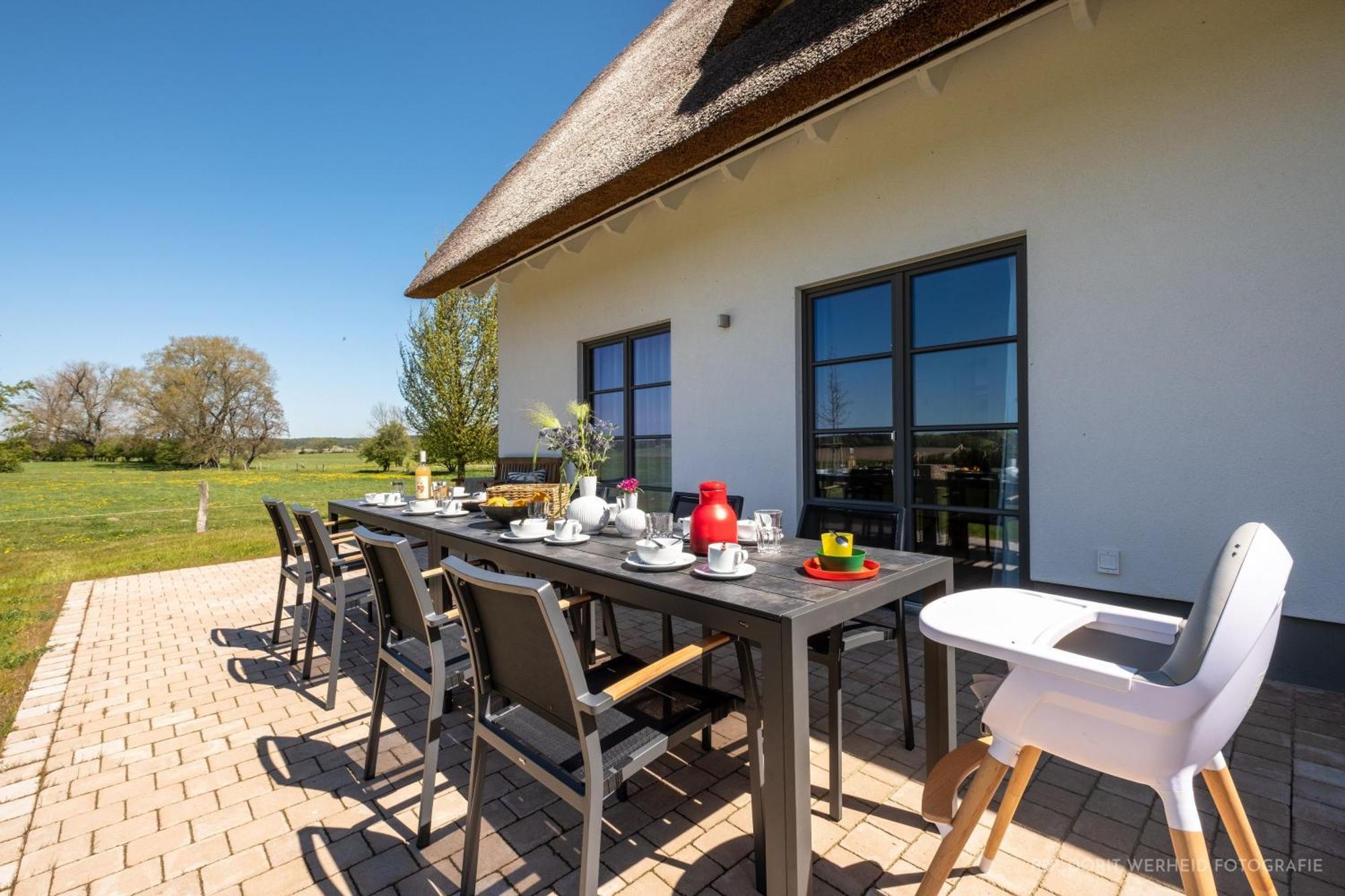 Villa Inseldomizil Stolpe - Urlaub Unter Reet Auf Usedom Stolpe auf Usedom Esterno foto