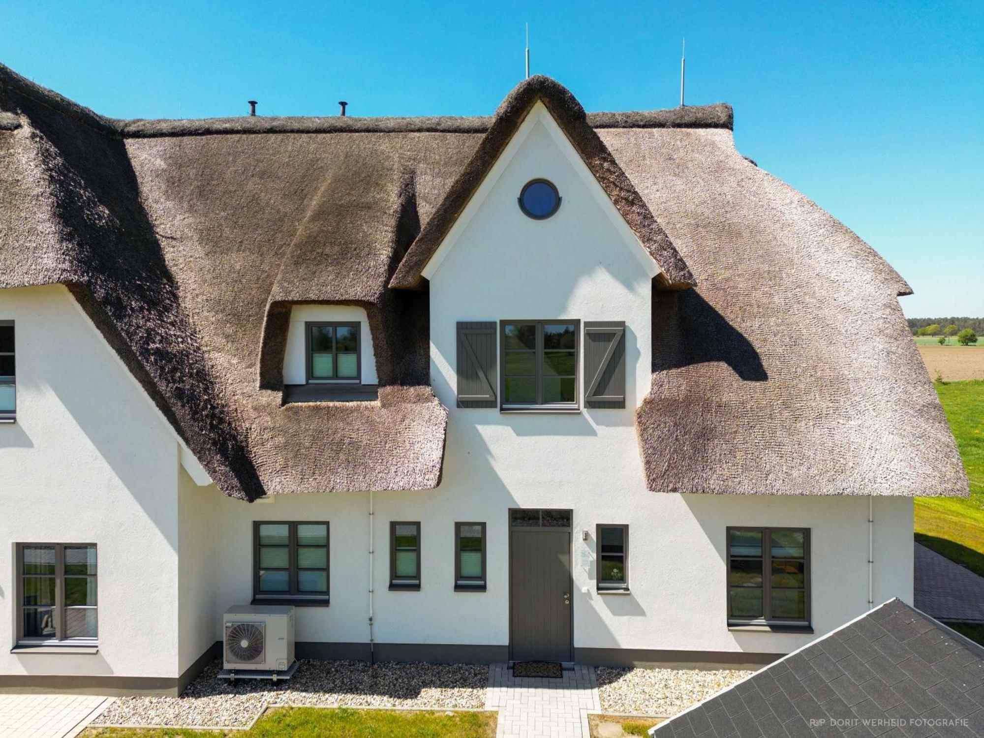 Villa Inseldomizil Stolpe - Urlaub Unter Reet Auf Usedom Stolpe auf Usedom Esterno foto