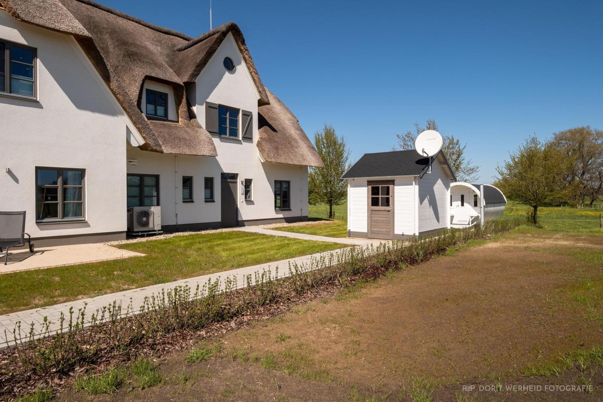 Villa Inseldomizil Stolpe - Urlaub Unter Reet Auf Usedom Stolpe auf Usedom Esterno foto